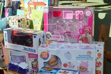 Recogida de juguetes este viernes en Los Llanos de Telde (Foto TA)